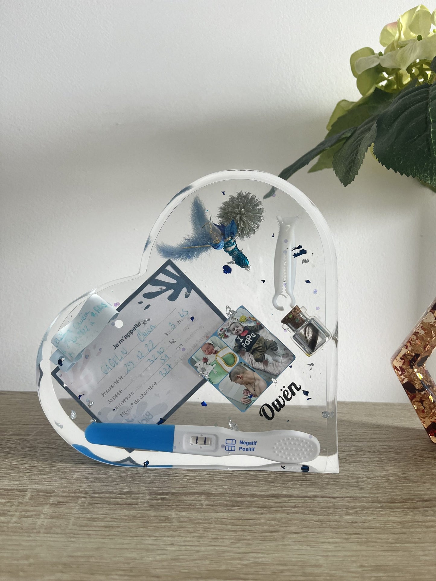 Création cœur souvenir