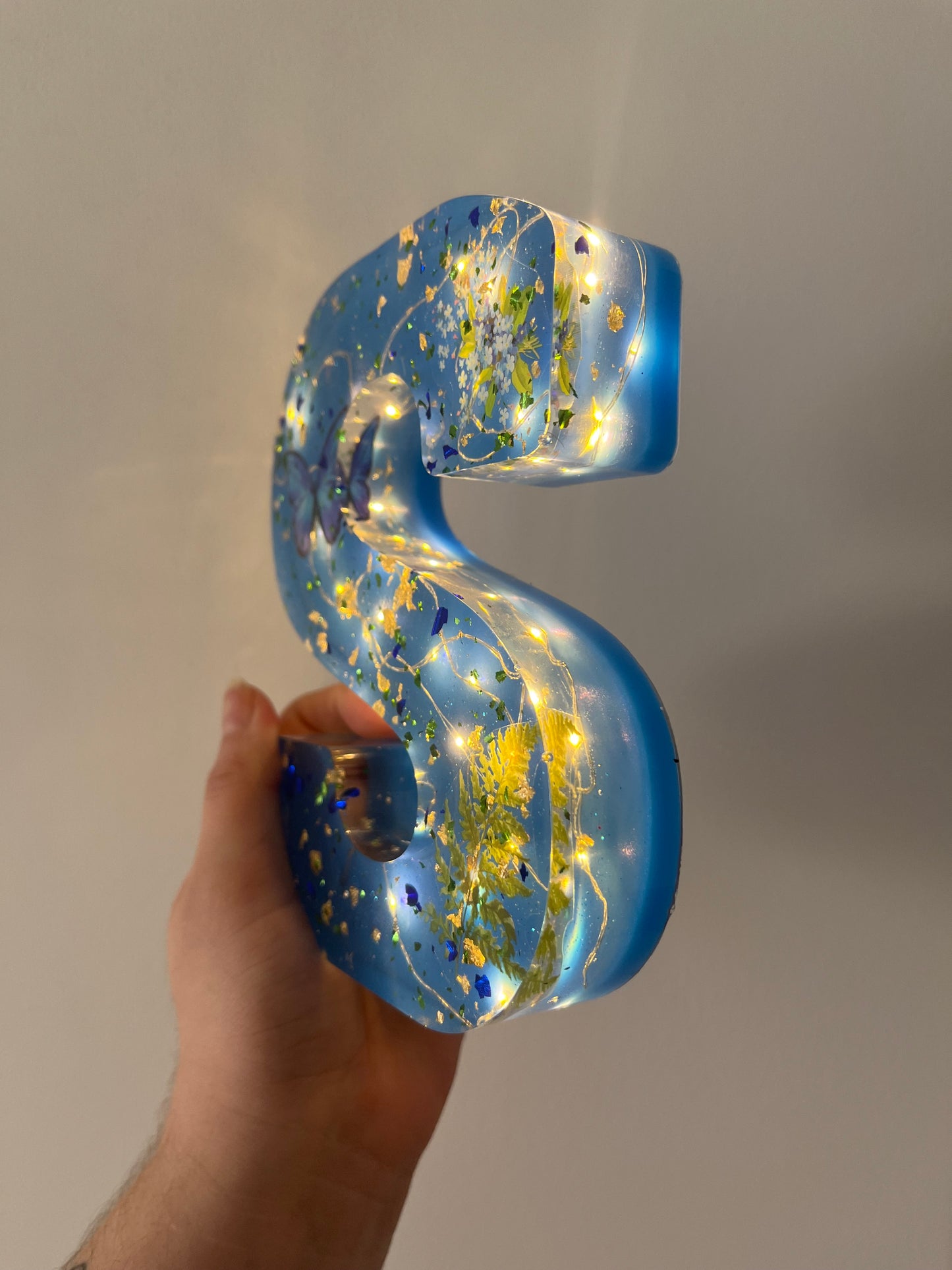 Lettre lumineuse « S »