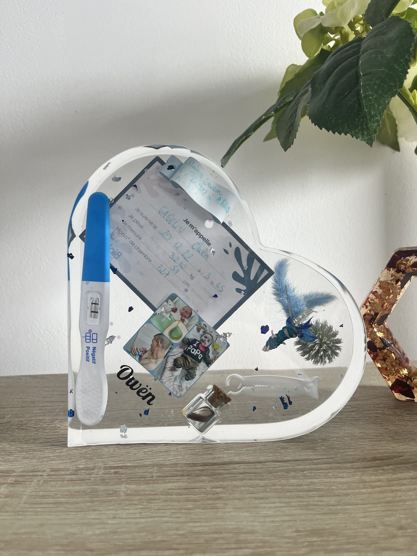 Création cœur souvenir