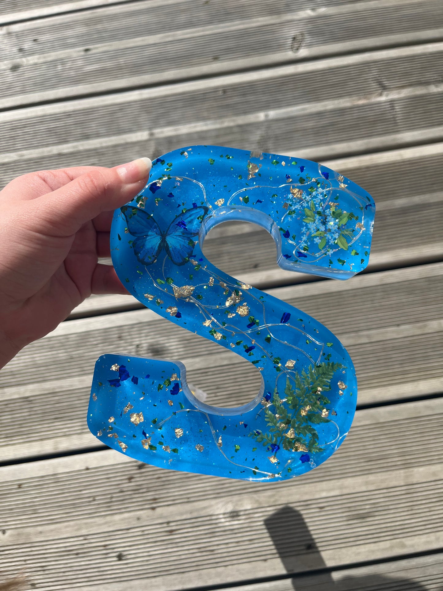 Lettre lumineuse « S »