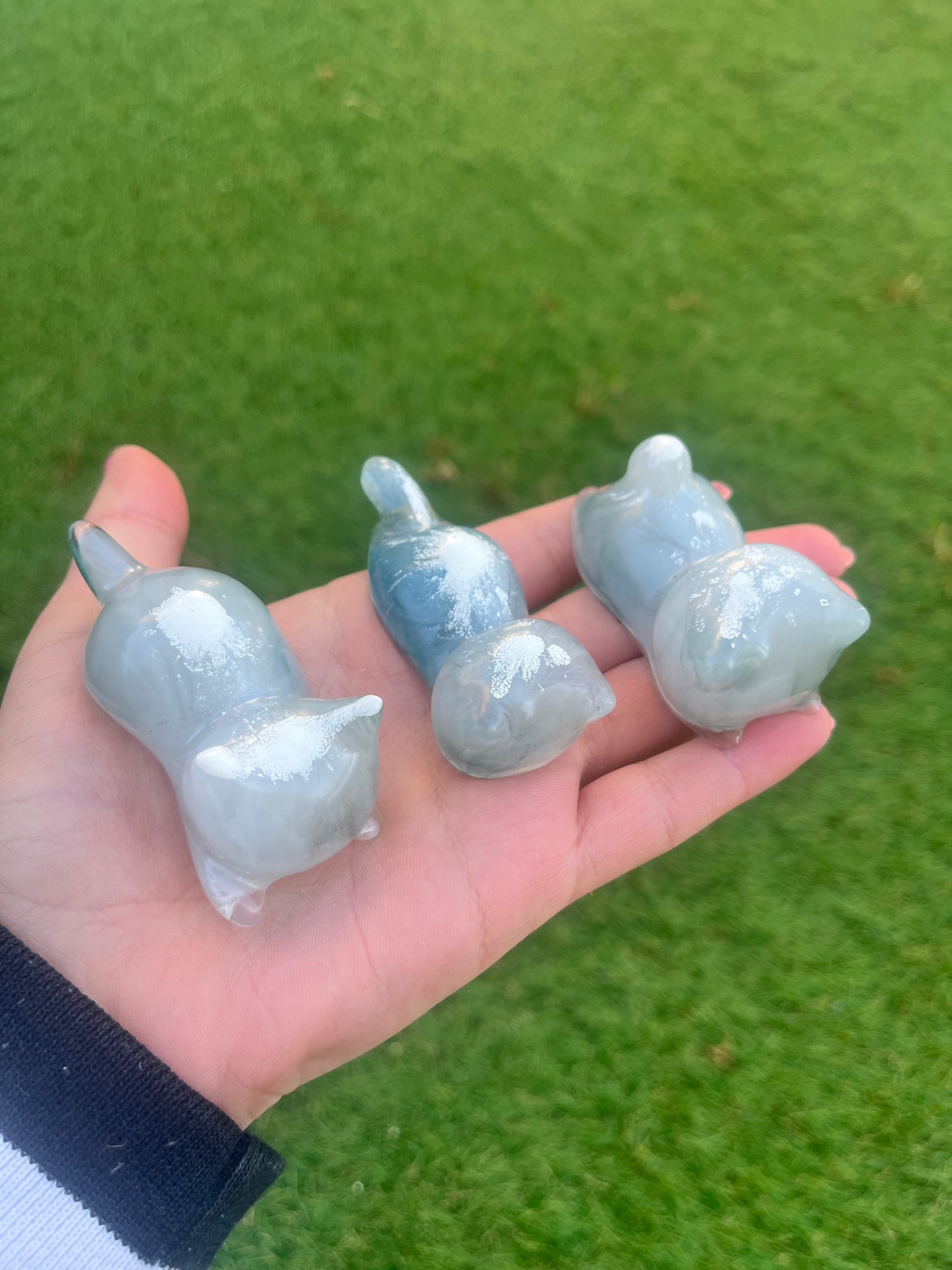 Lot de 3 petits chats