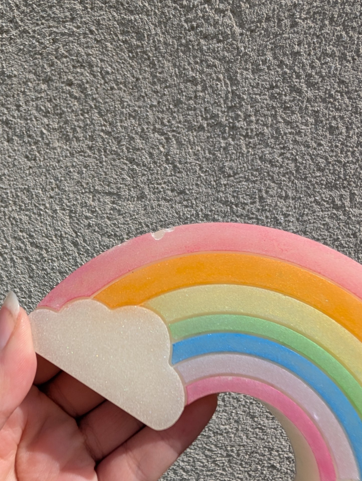Arc en ciel pastel
