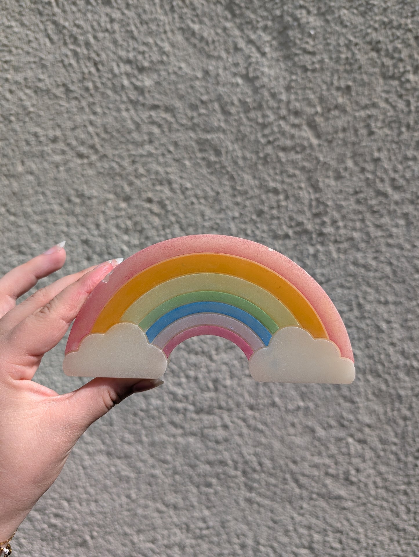 Arc en ciel pastel
