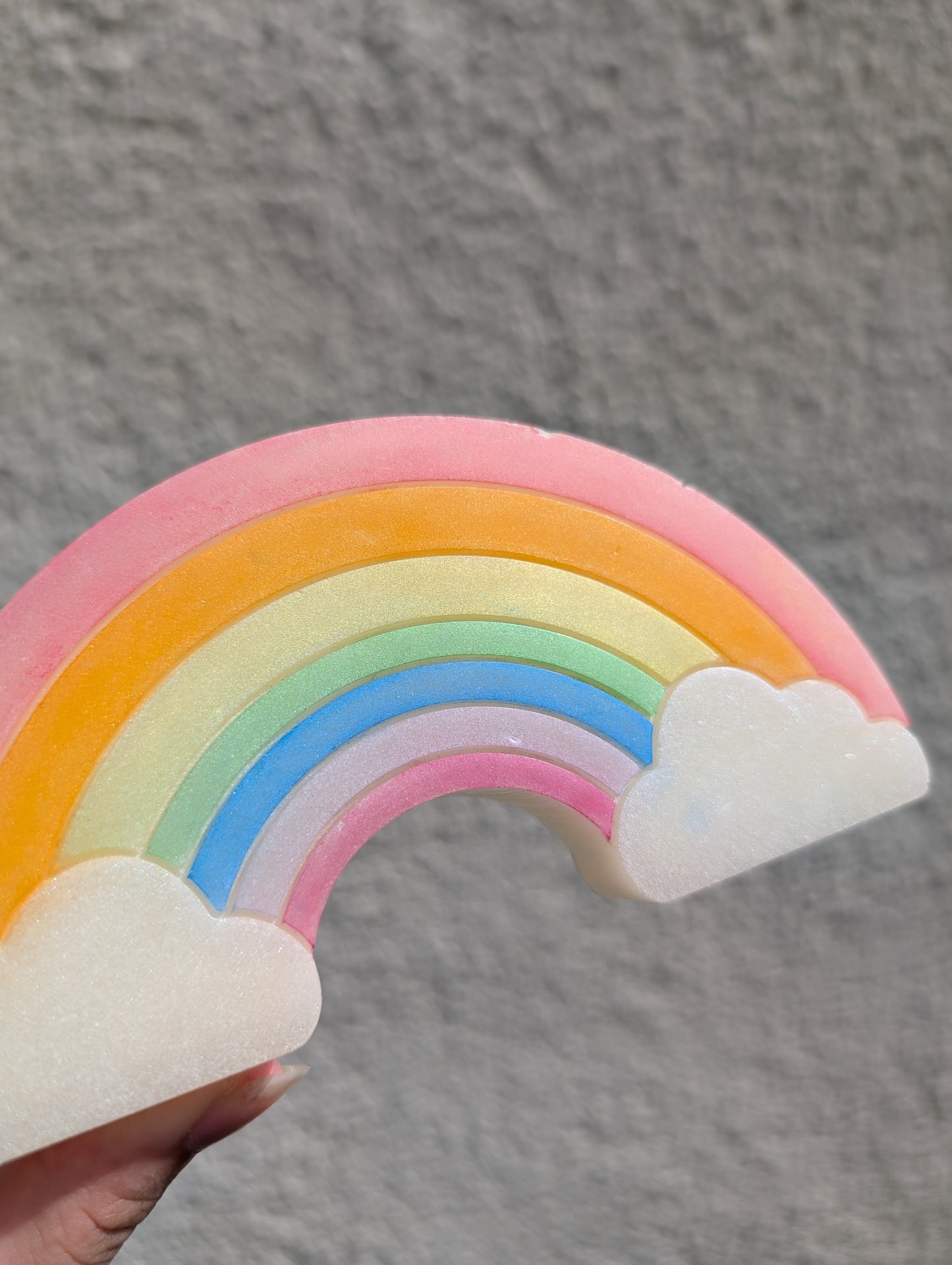 Arc en ciel pastel