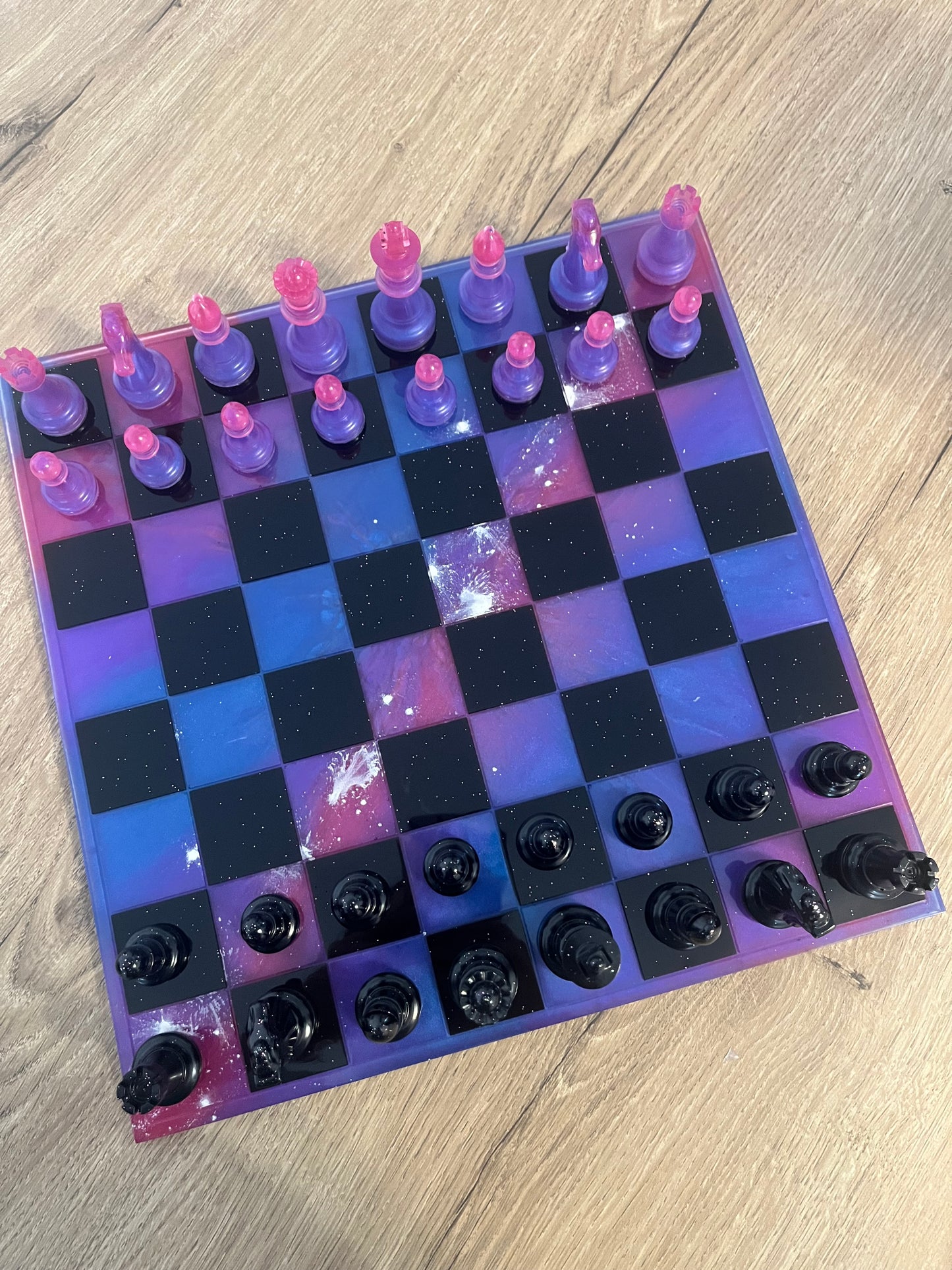 Jeu d’échec + dominos galaxie