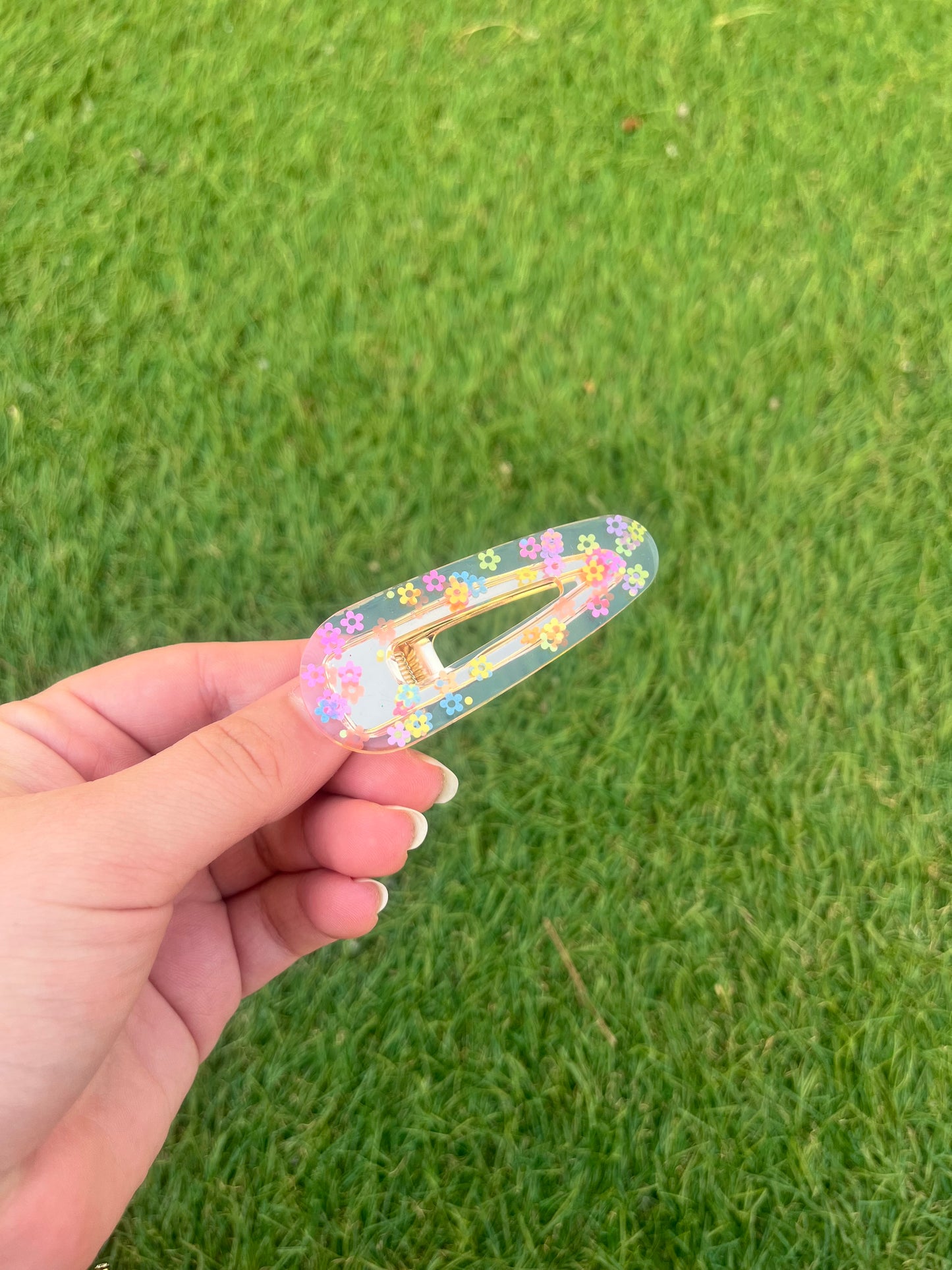 Barrette fleurs