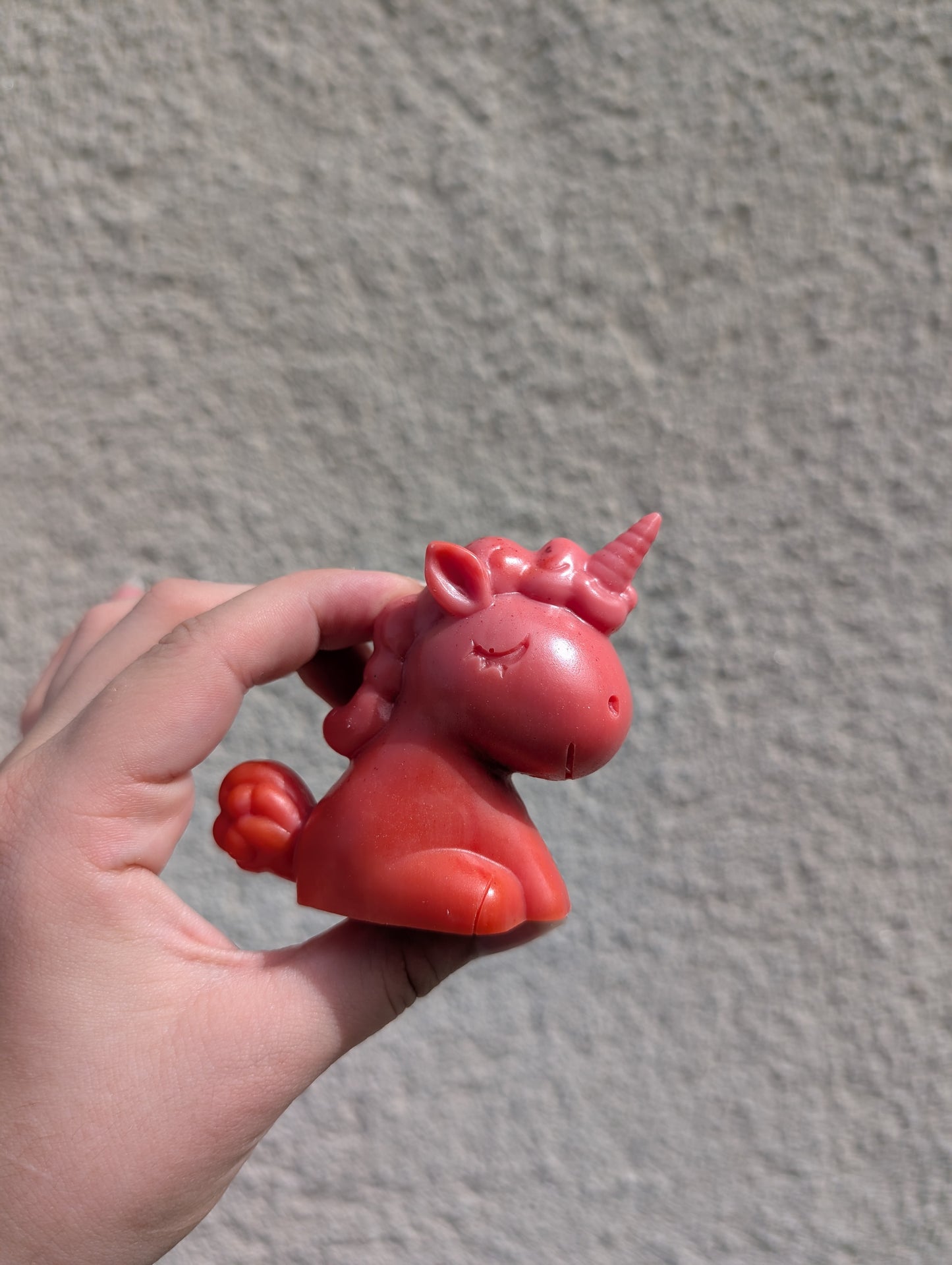 Licorne rose